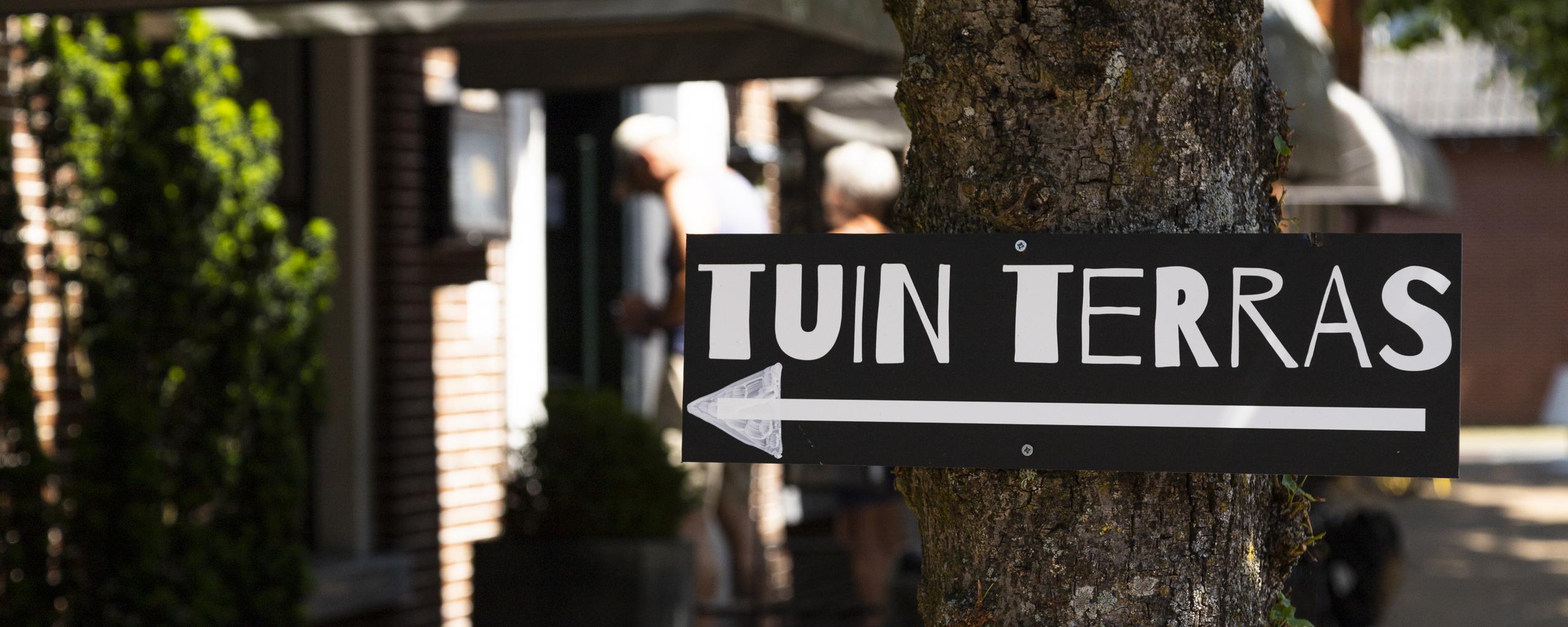 Tuin terras