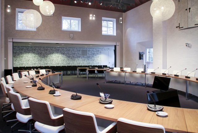 Raadszaal overzicht